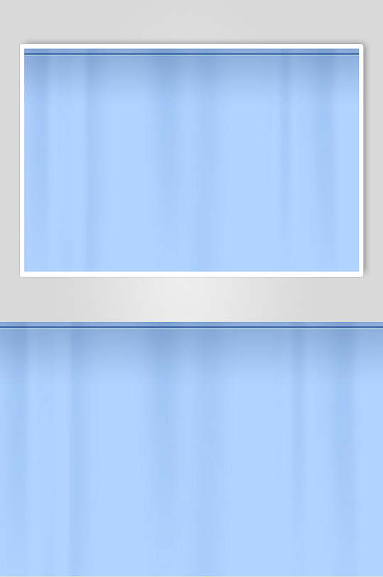 日系漫画学校教室操场蓝色墙面背景图片