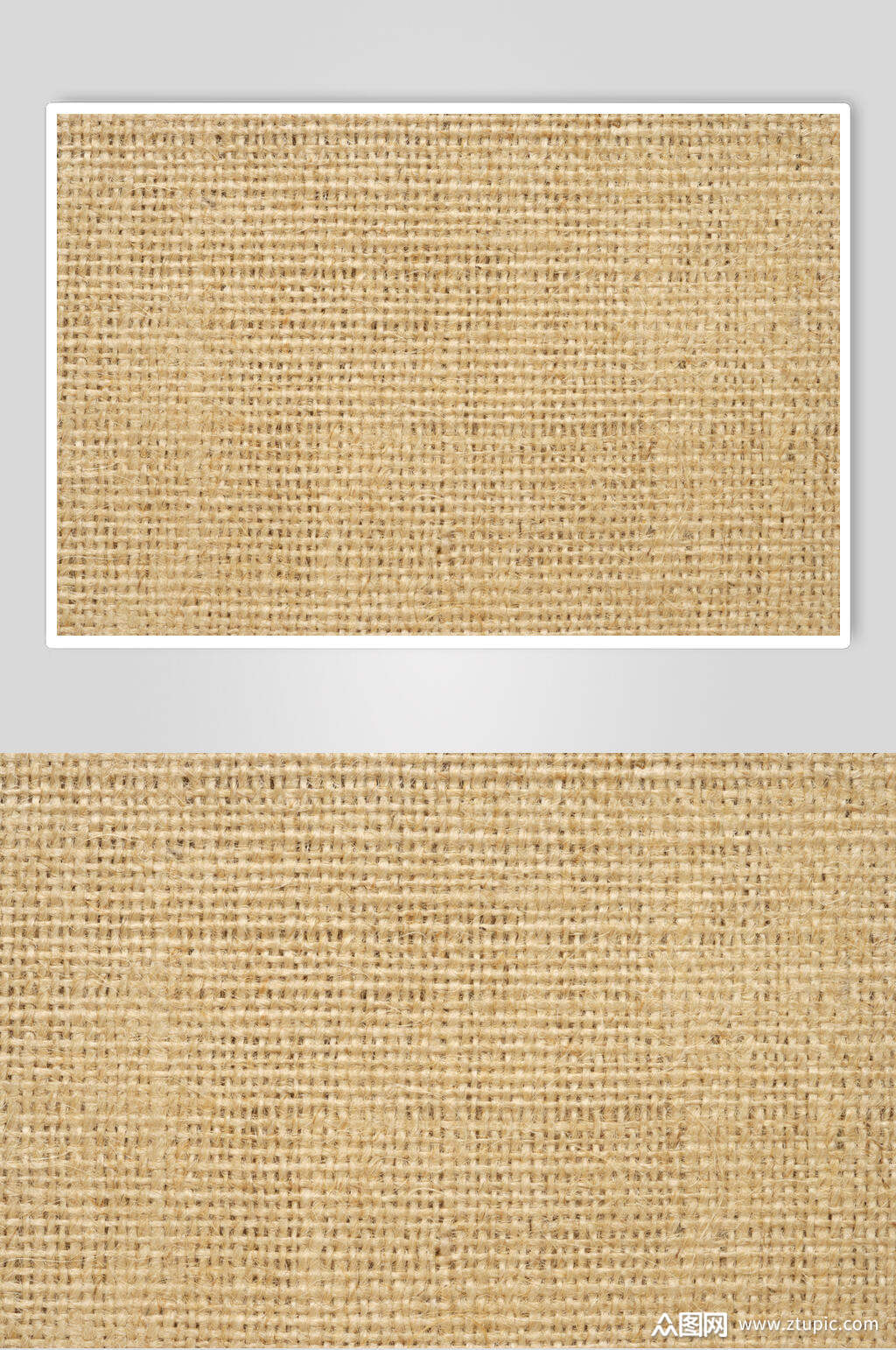 杏色亚麻布粗布纹理贴图图片