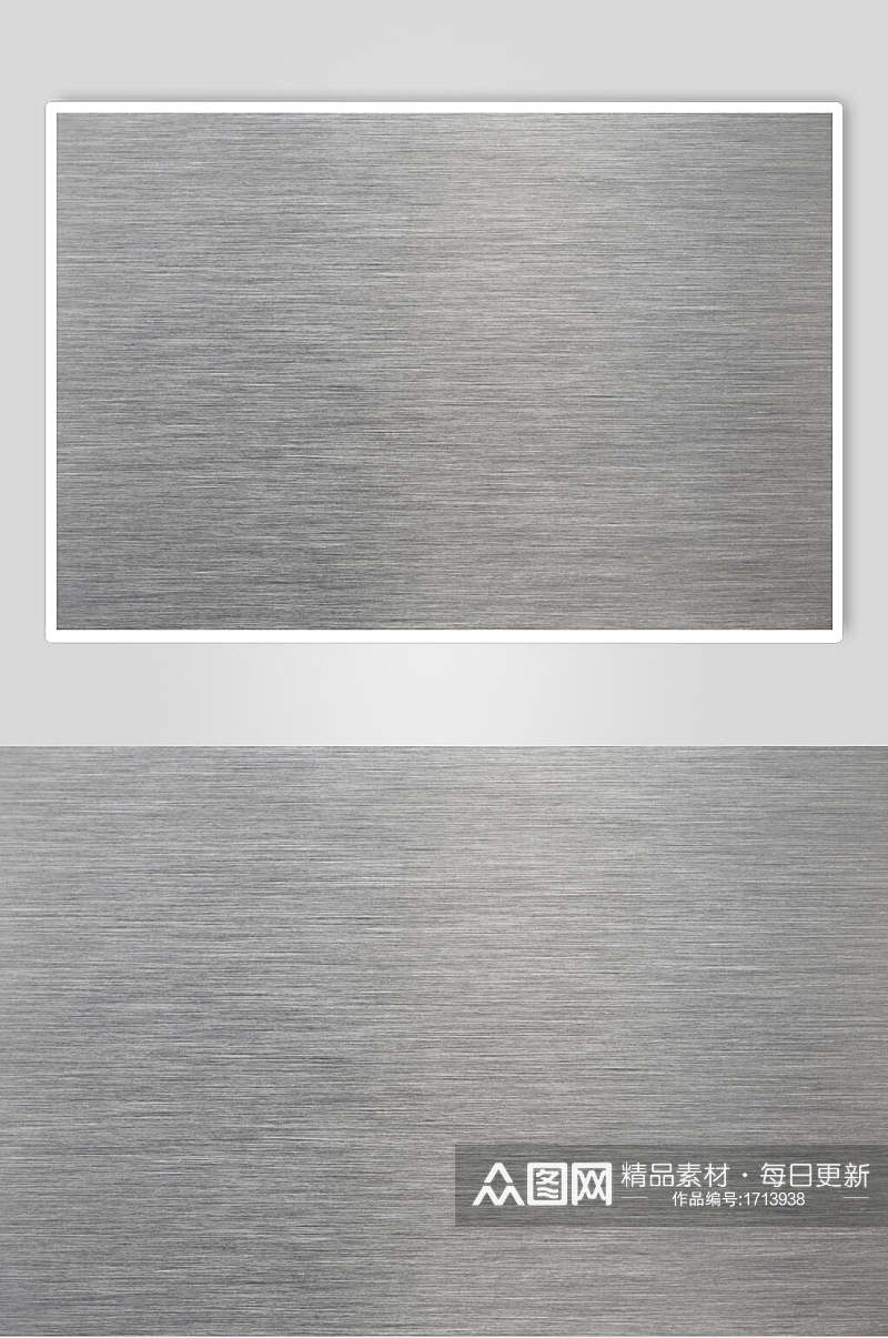 简洁灰色不锈钢金属材质贴图图片素材