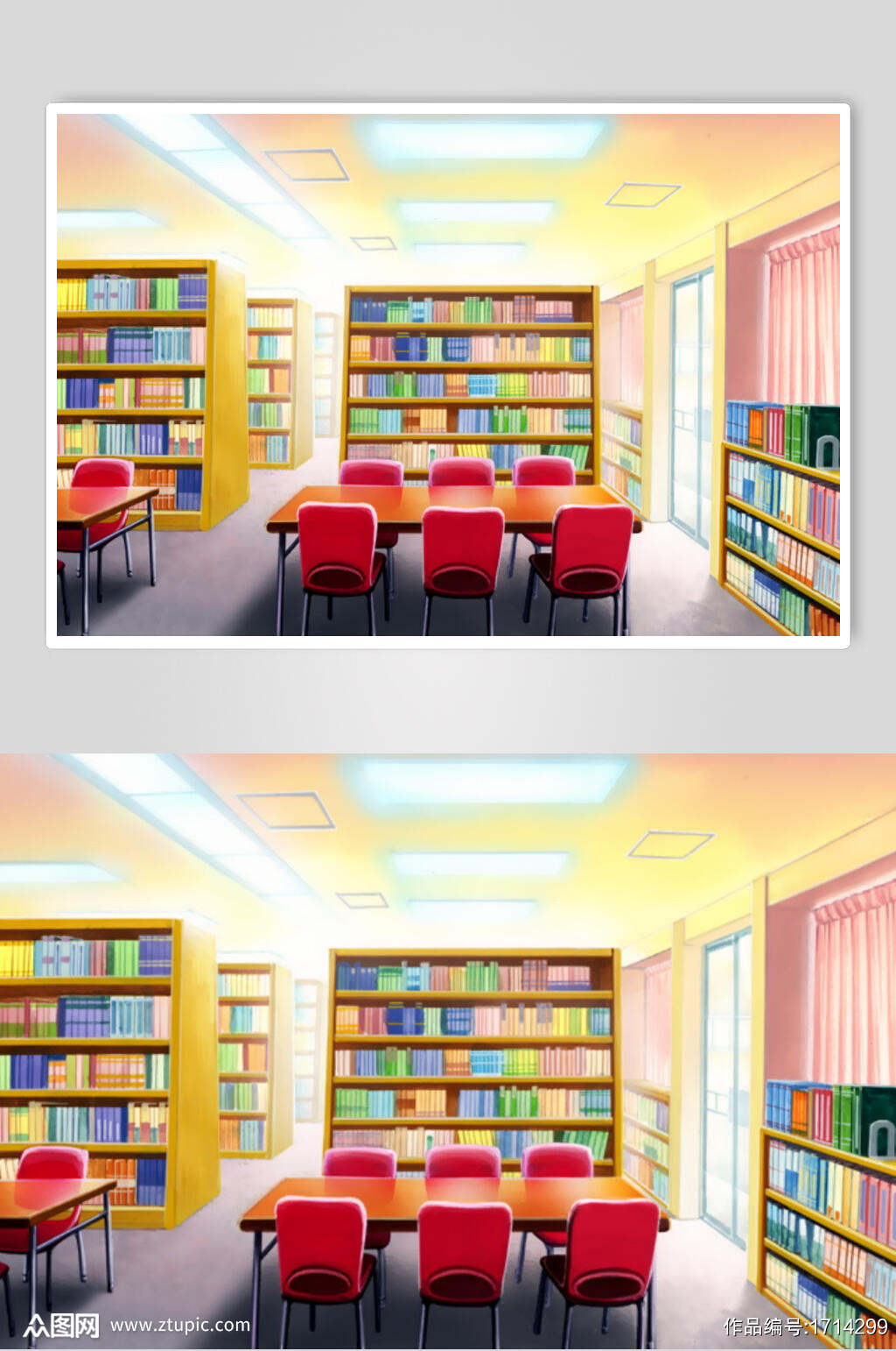 日本漫画学校图书馆教室背景模板下载 编号 众图网 日本漫画学校图书馆教室背景模板下载 编号 众图网