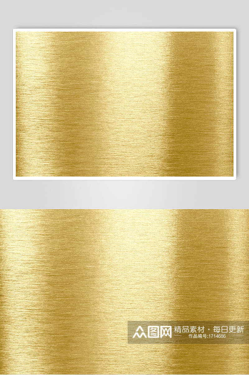 金色拉丝质感不锈钢金属材质贴图素材