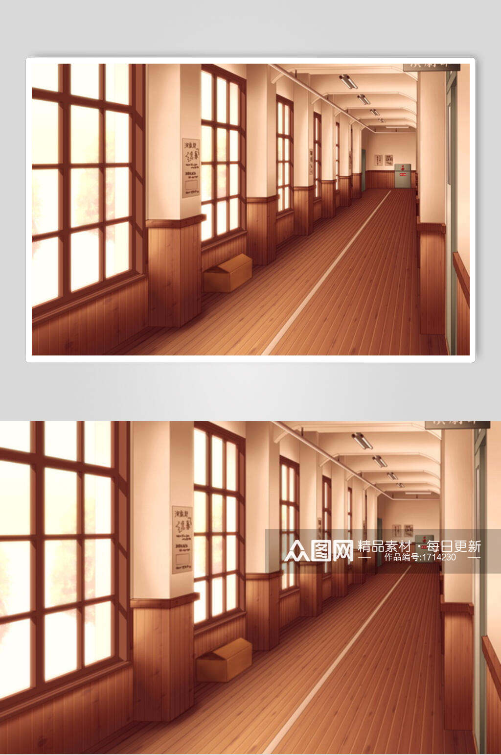 学校走廊精美日本漫画背景图模板下载 编号 众图网 学校走廊精美日本漫画背景图模板下载 编号 众图网
