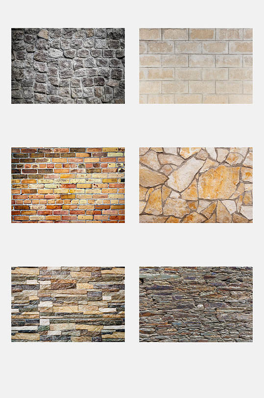 长方形砖墙砖纹贴图素材