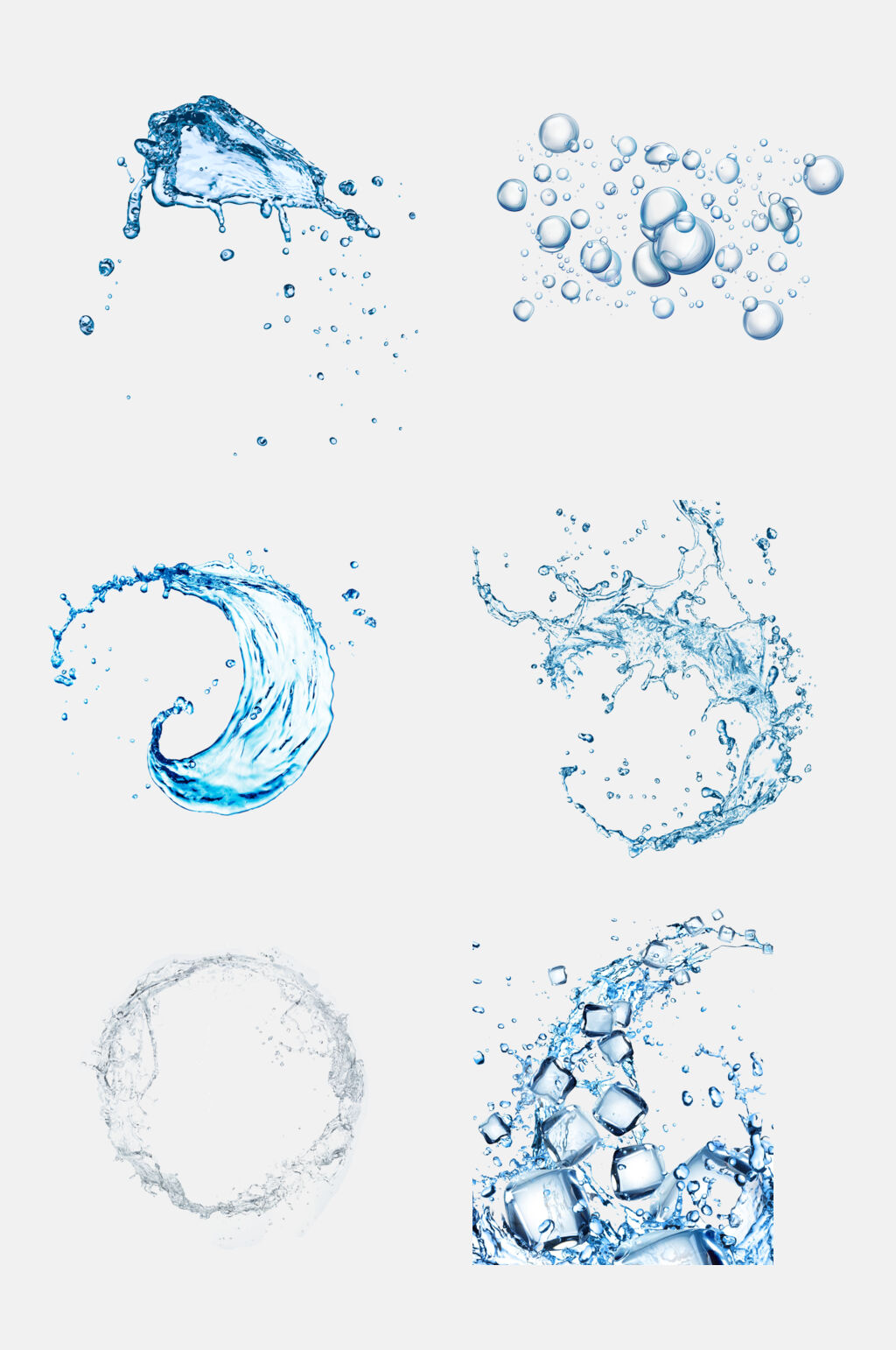 水痕水滴水波素材素材