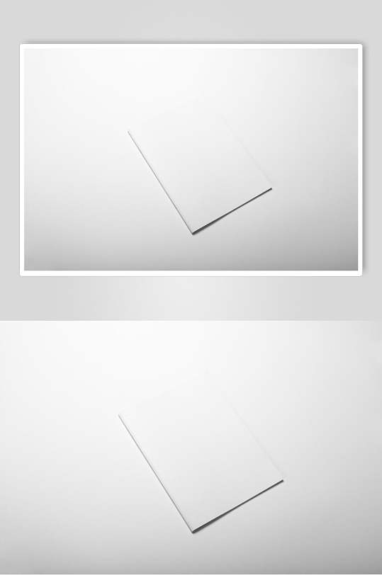 8k单页文稿书页白底样机