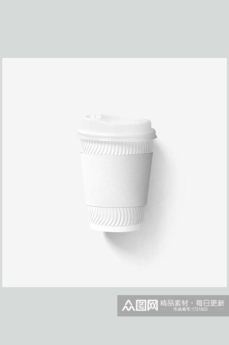 白色咖啡杯展示样机效果图素材