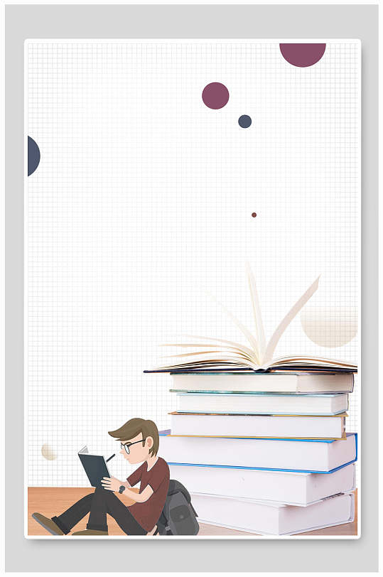 毕业季唯美手绘海报图片-毕业季唯美手绘海报设计素材-毕业季唯美手绘