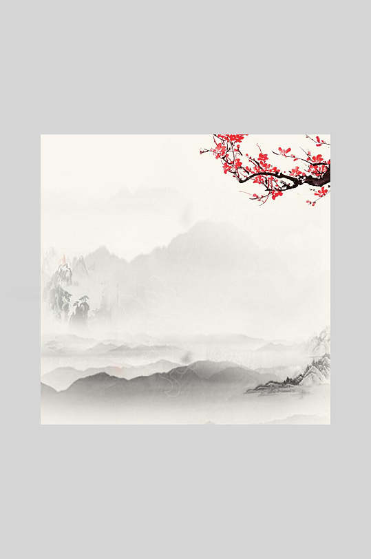 图片-山水墨画古风背景设计素材-山水墨画古风背景模板下载-众图网