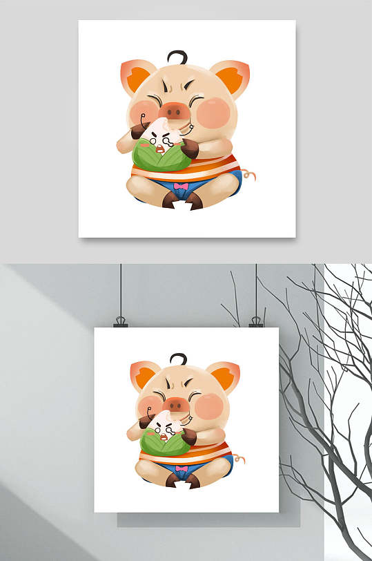 卡通猪图片-卡通猪素材下载-众图网