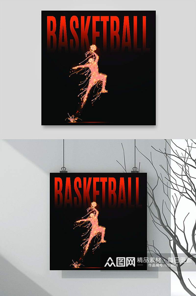 篮球体育运动项目人物素材素材