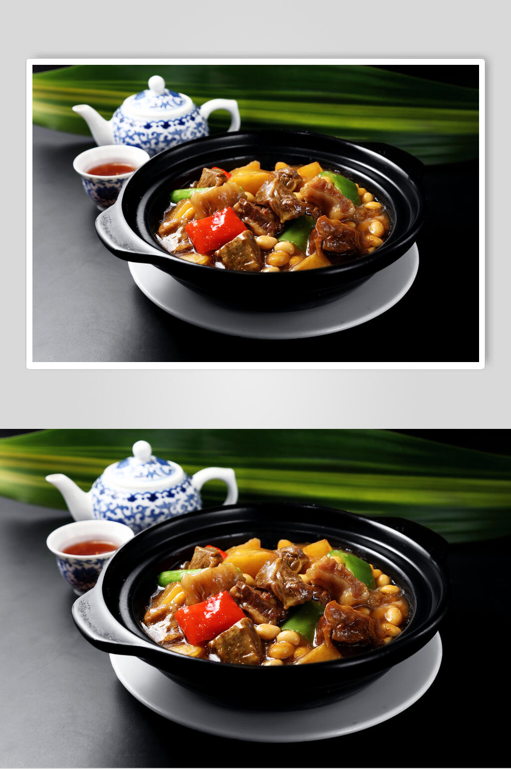 土豆牛腩麻辣香锅美食图片素材