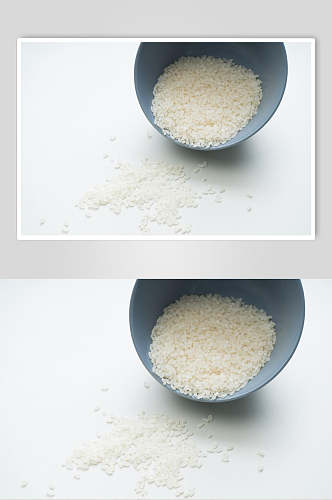 健康营养米饭大米粮食摄影图片