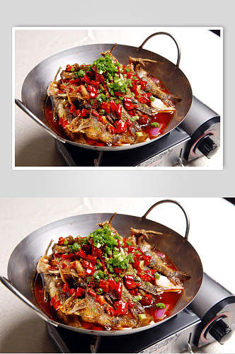 红烧鱼麻辣香锅美食图片