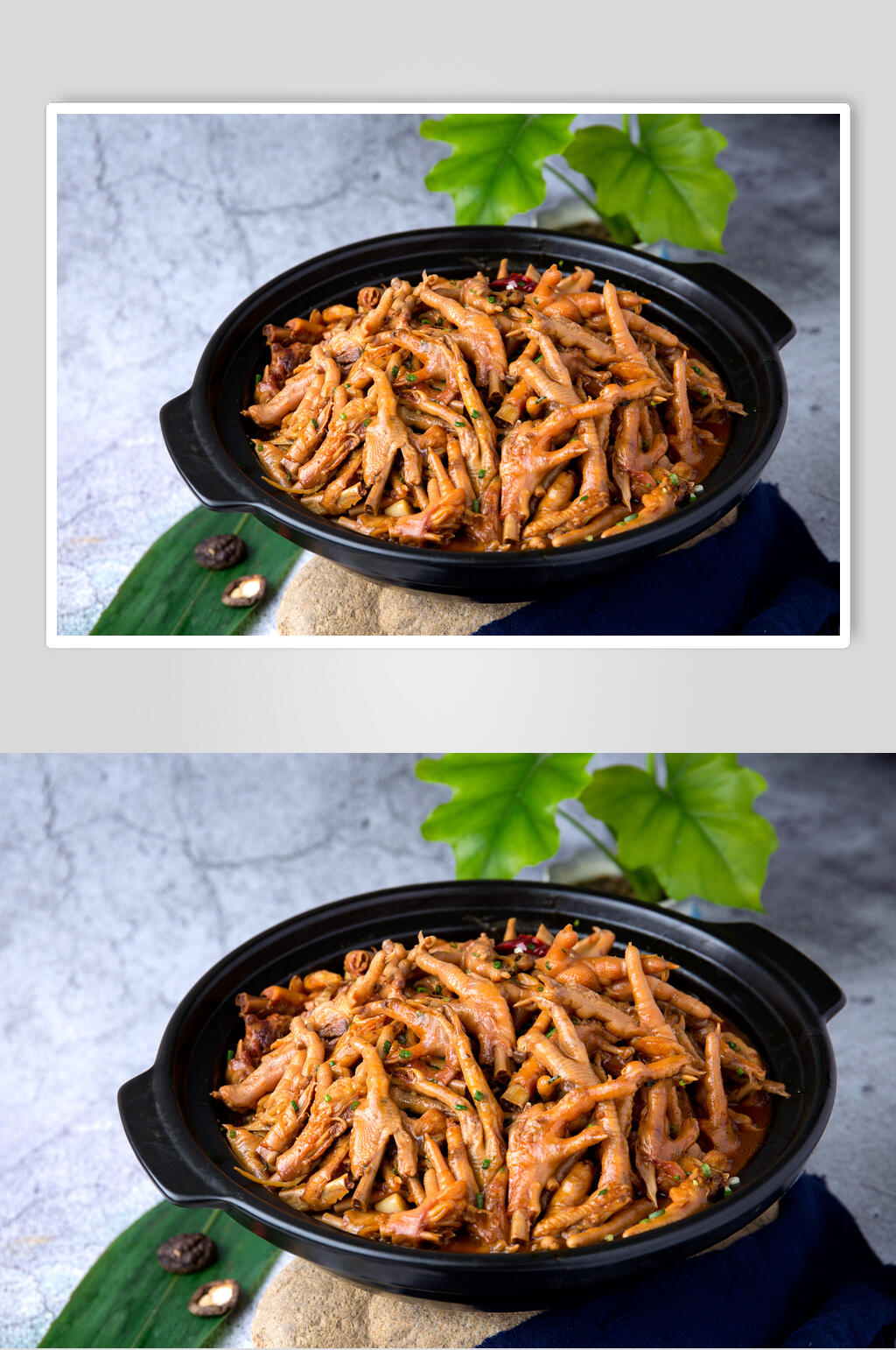 美味鸡爪麻辣香锅美食图片素材