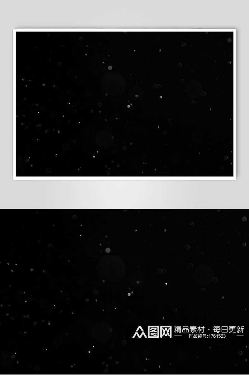 黑色微弱星光图片素材