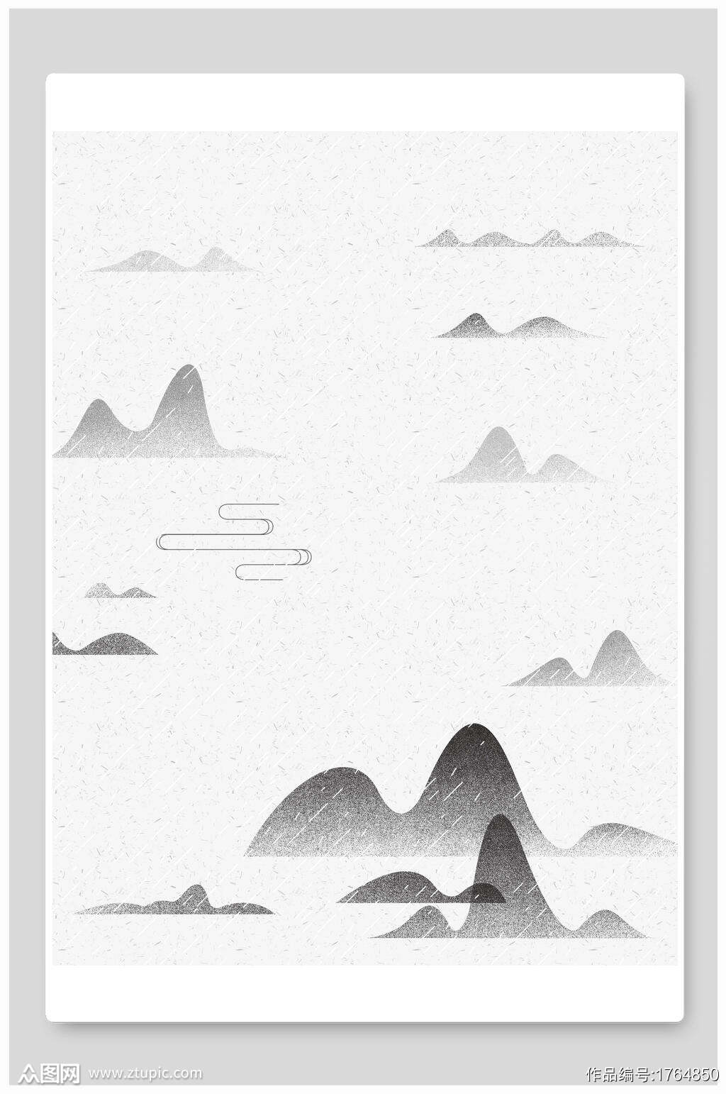 竖版简约中国风水墨山水背景素材模板下载 编号 众图网 竖版简约中国风水墨山水背景素材模板下载 编号 众图网