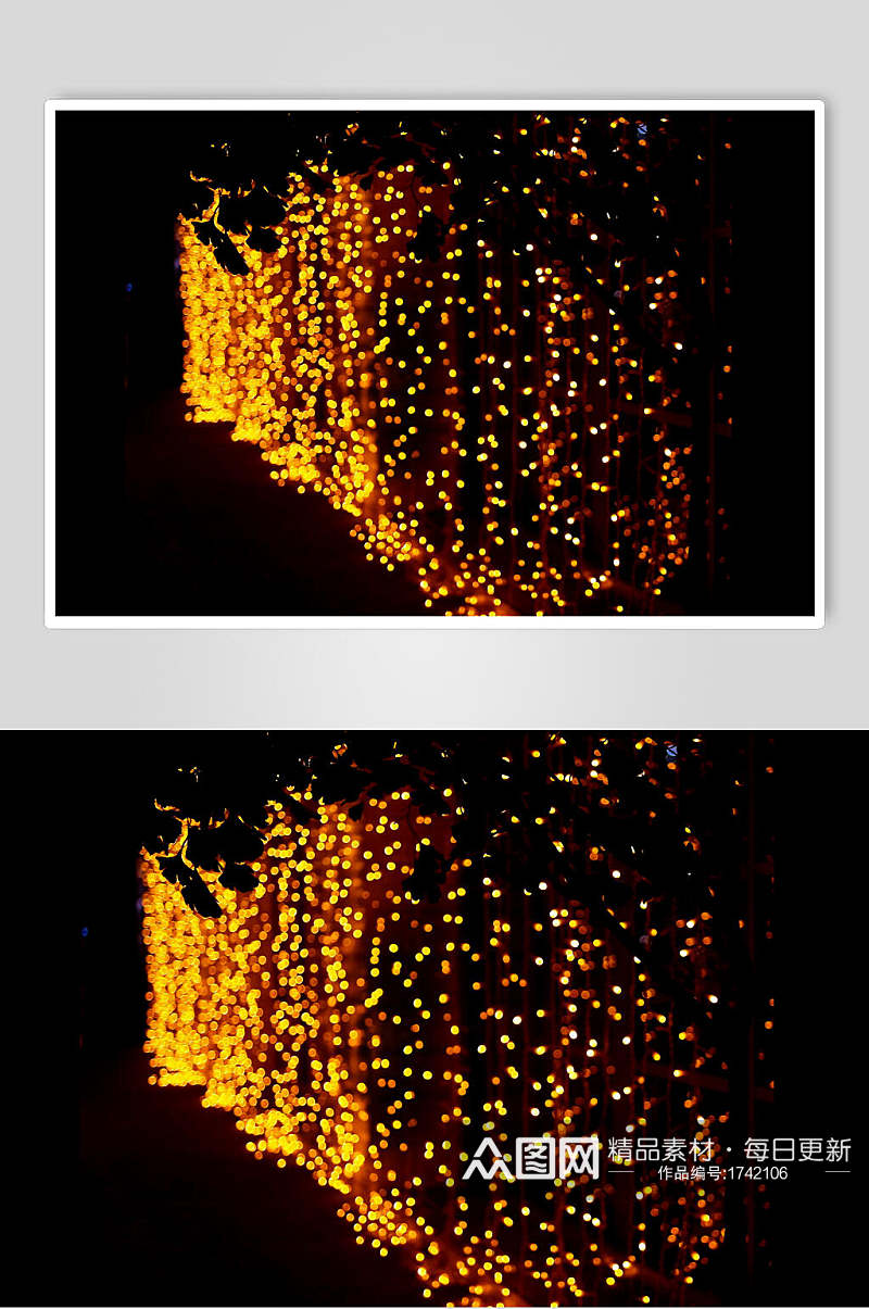 高端技术光斑光效图片素材
