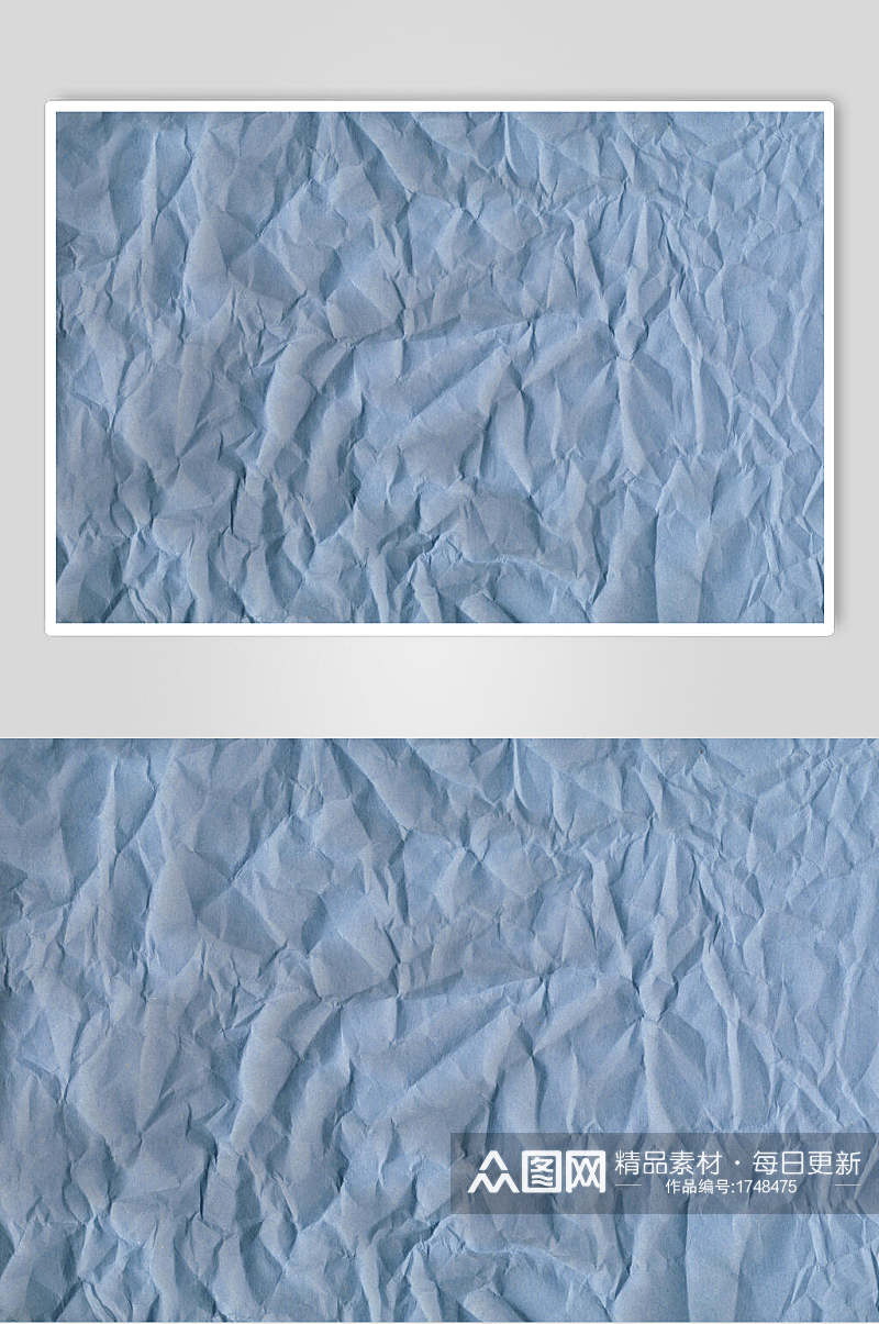 蓝色牛皮纸羊皮纸纹理贴图图片素材