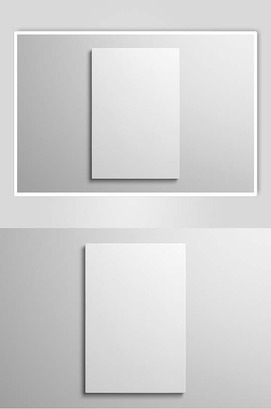 相框相纸图片装饰画样机效果图