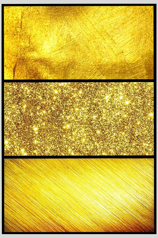 闪耀亮眼金色金属纹理贴图图片