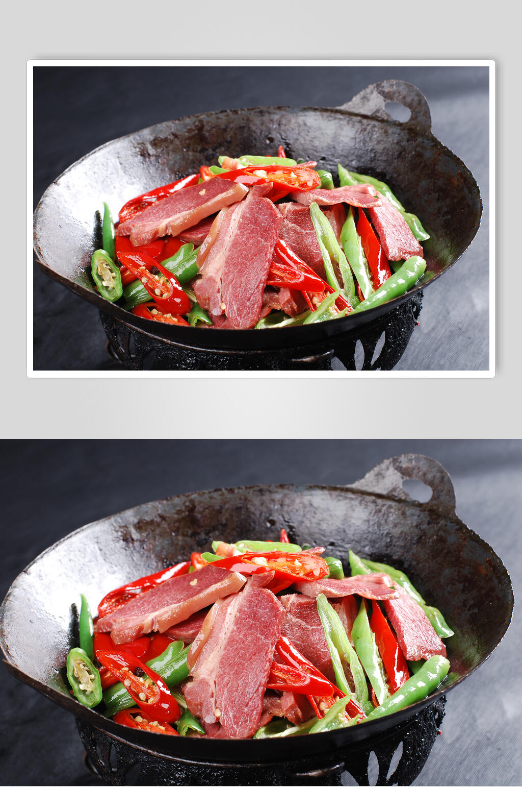 青椒牛肉麻辣香锅美食图片素材