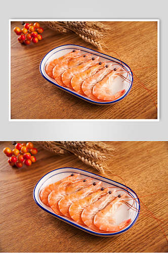 大虾菜品美食摄影图片