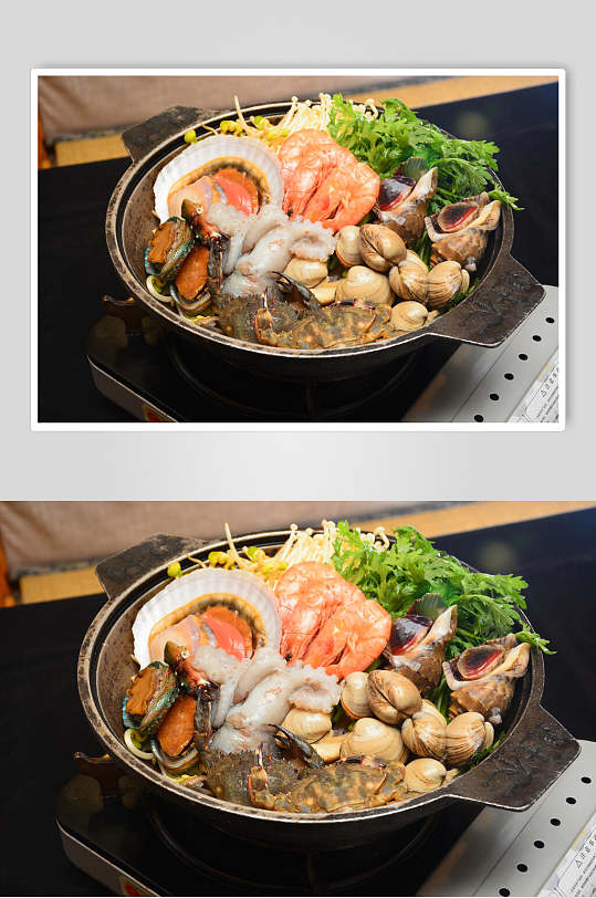 海鲜麻辣香锅美食图片