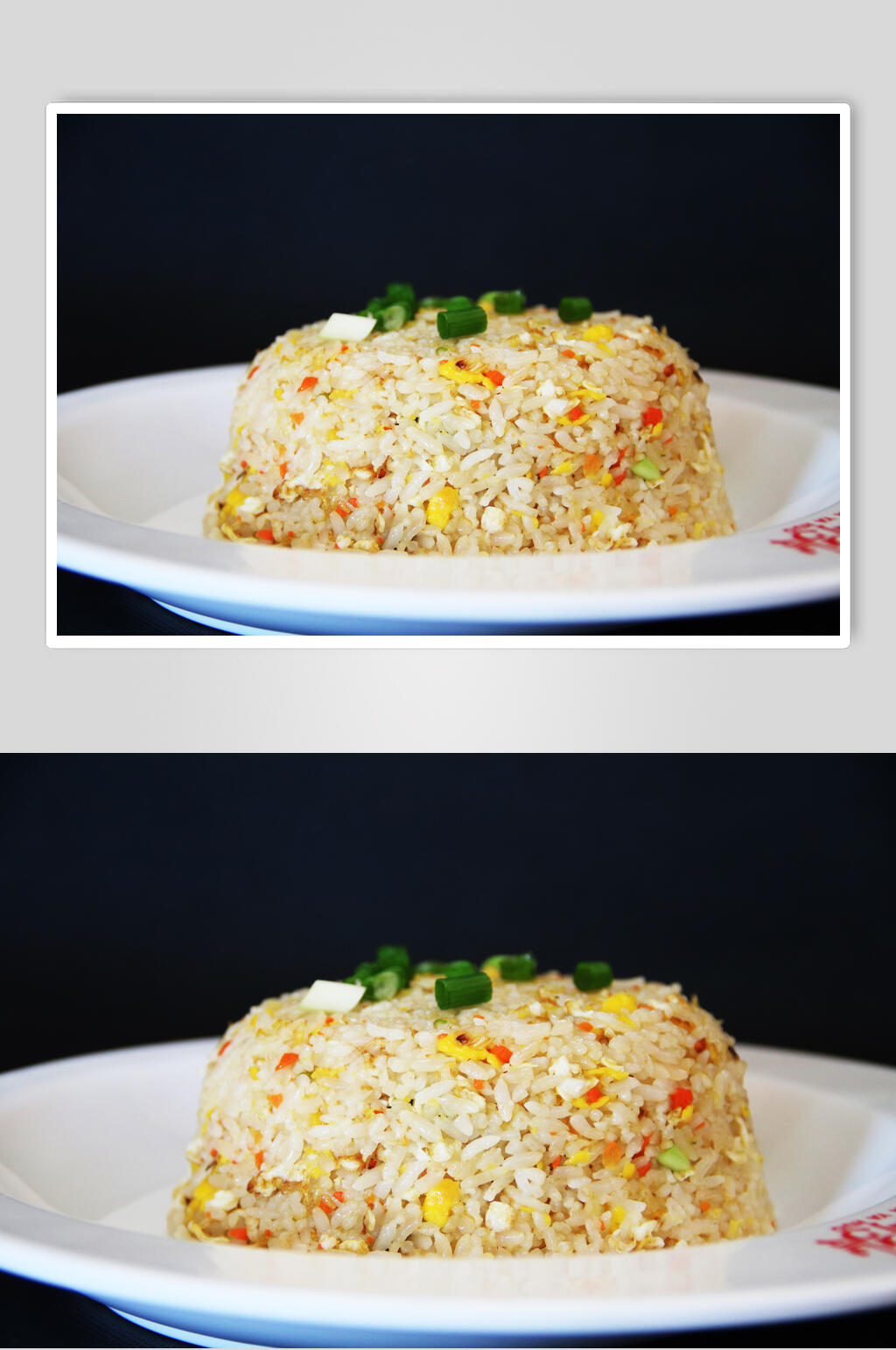 蛋炒饭美食特写摄影图片素材