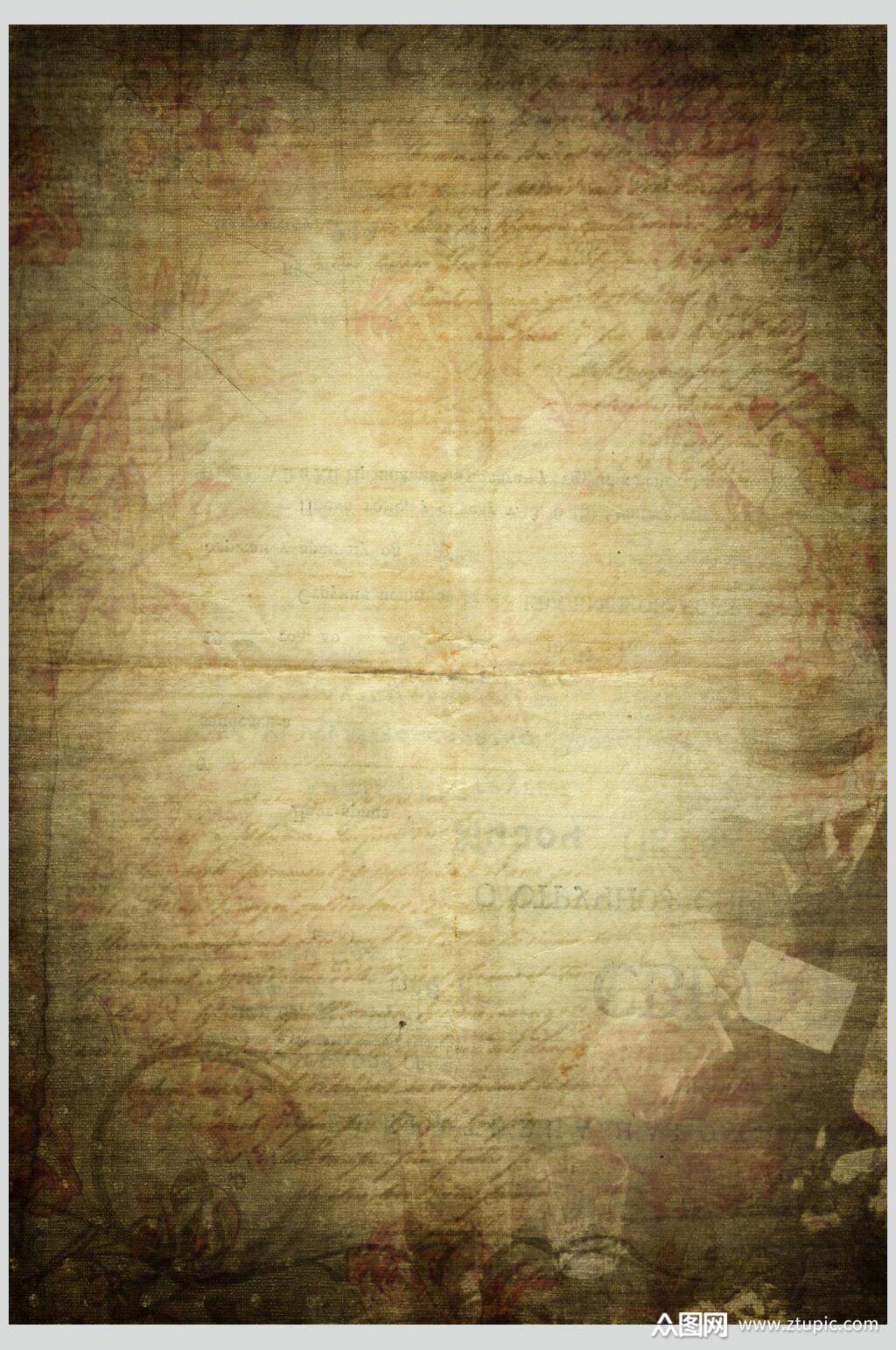 复古风牛皮纸羊皮纸纹理贴图图片