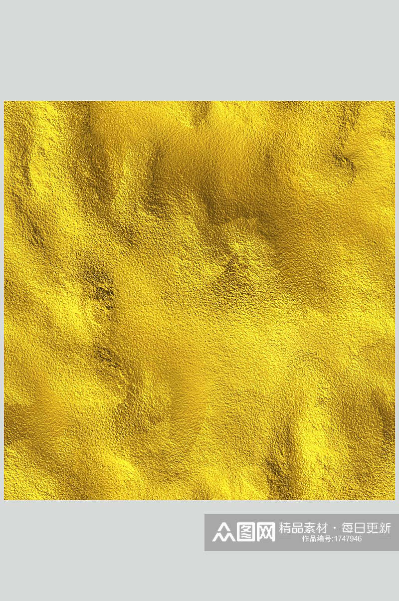 坑坑巴巴金色金属纹理贴图图片素材