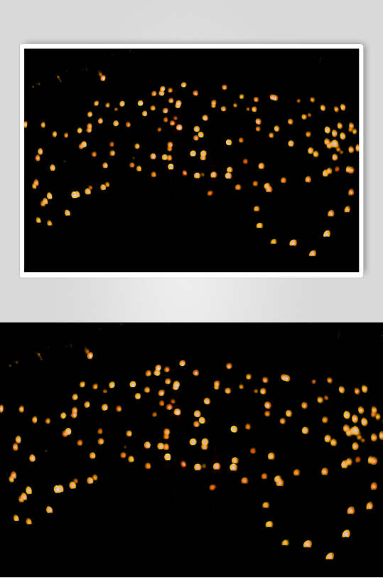 黑金光斑光效图片