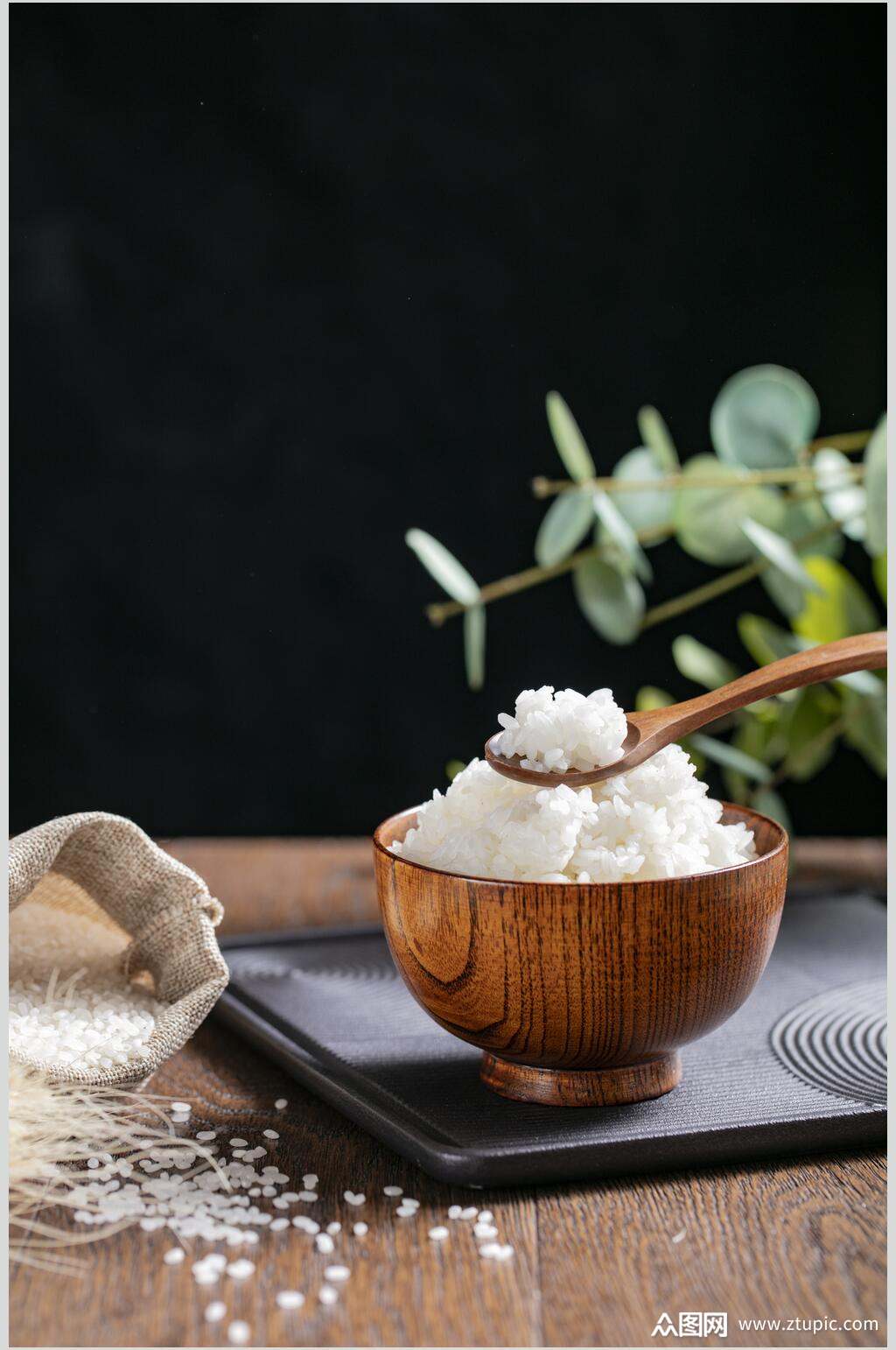 南方米饭大米粮食摄影图片模板下载-编号1741657-众图网