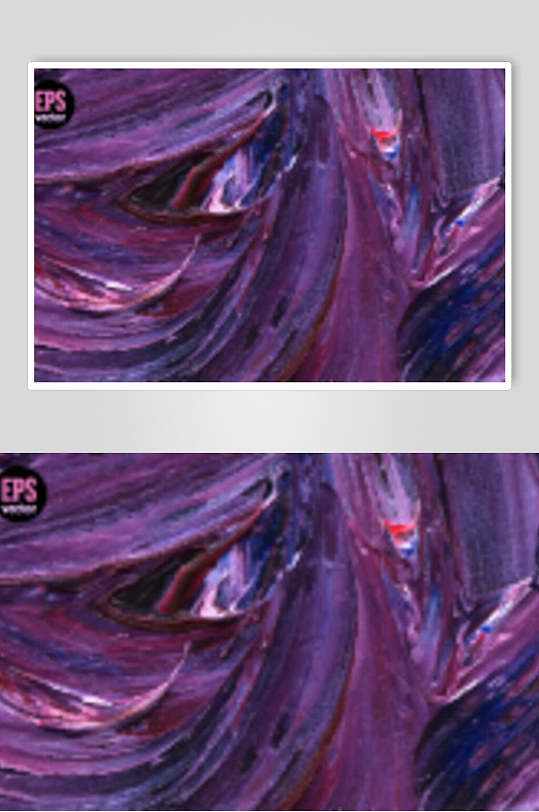 紫色紊乱油画笔触背景素材