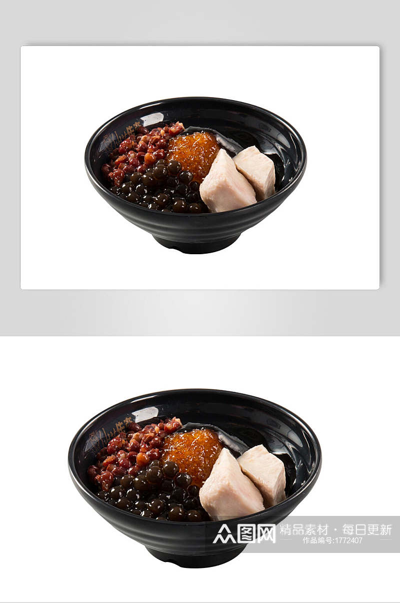 香芋红豆花生仙草号美食摄影图片素材