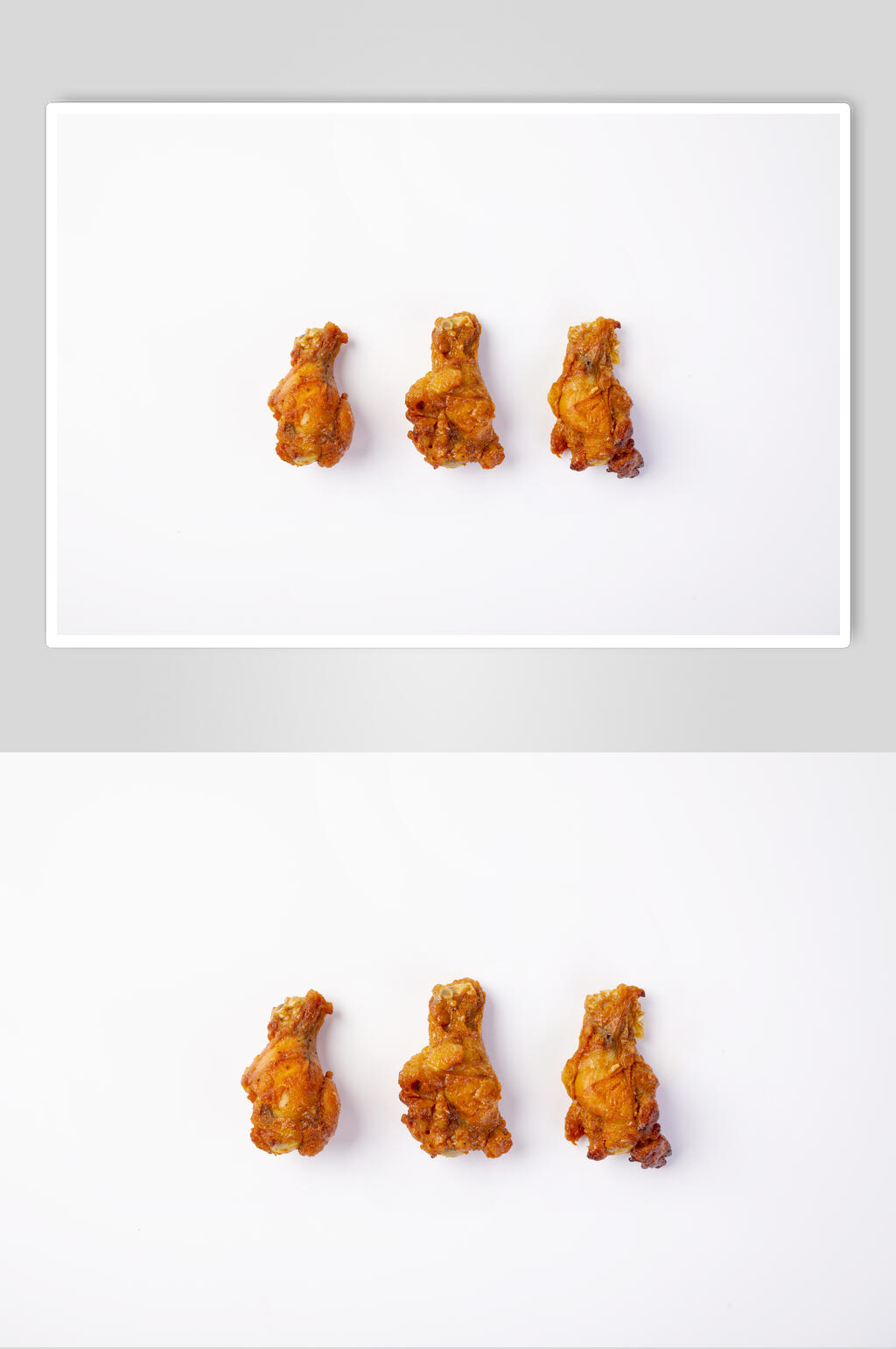 金黄鸡腿美食摄影图片素材