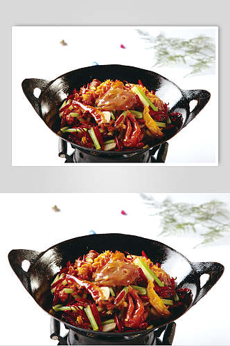 美味干锅手撕鸡餐饮食品图片