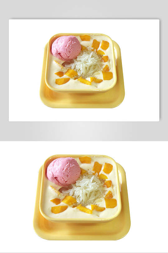 甜品冰淇淋水果捞食品图片