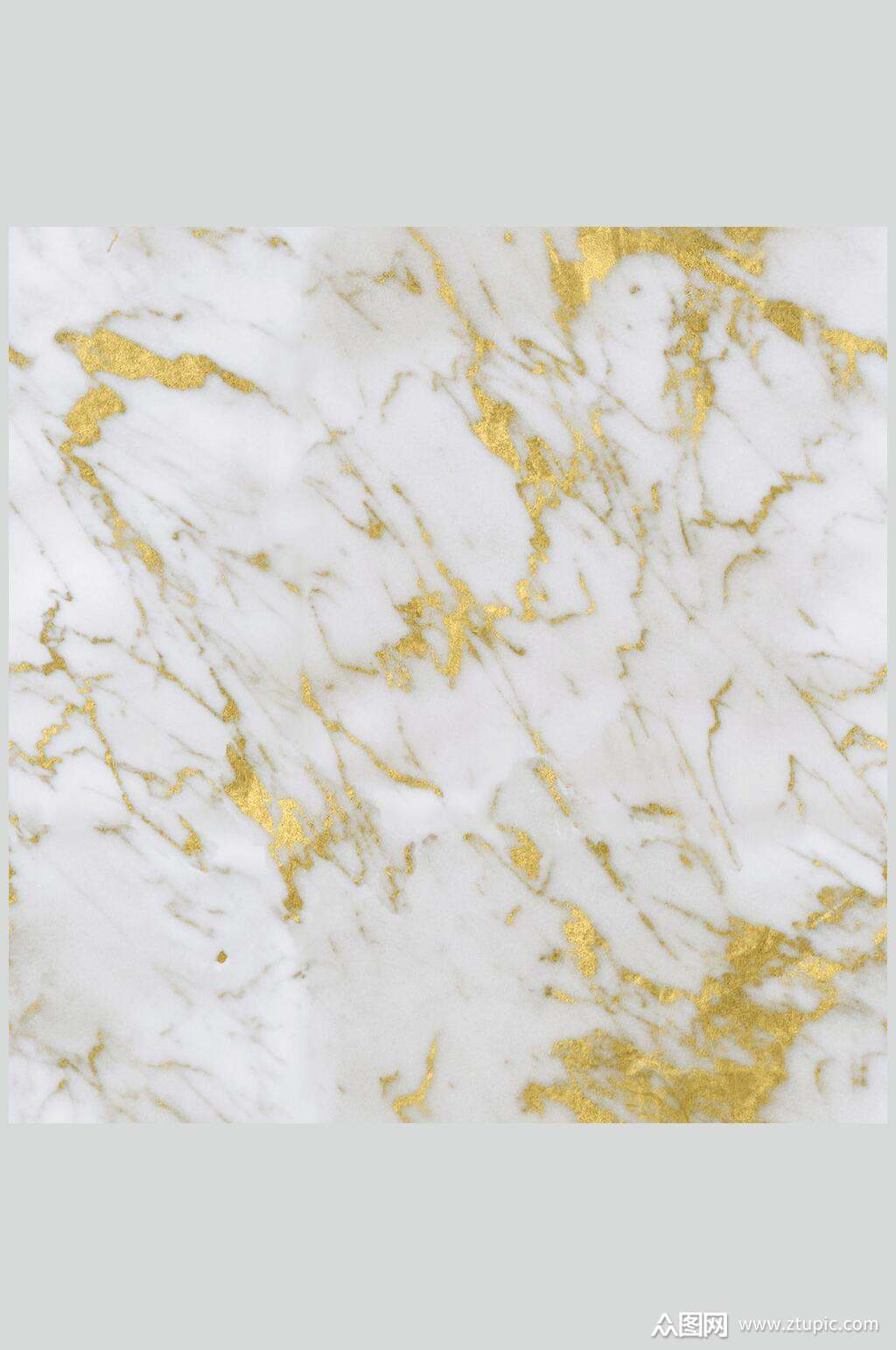 金色斑纹白底大理石贴图图片
