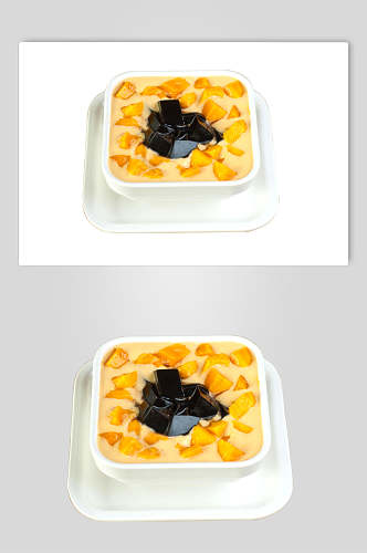 甜品芒果仙草水果捞下午茶图片
