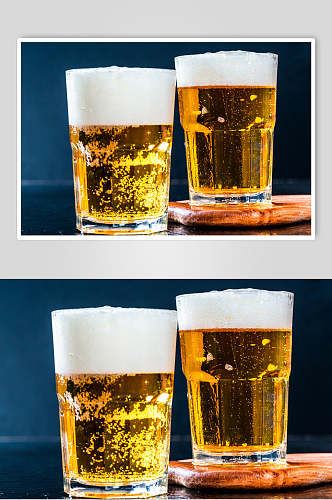夏酷饮啤酒日冰凉饮品饮料图片