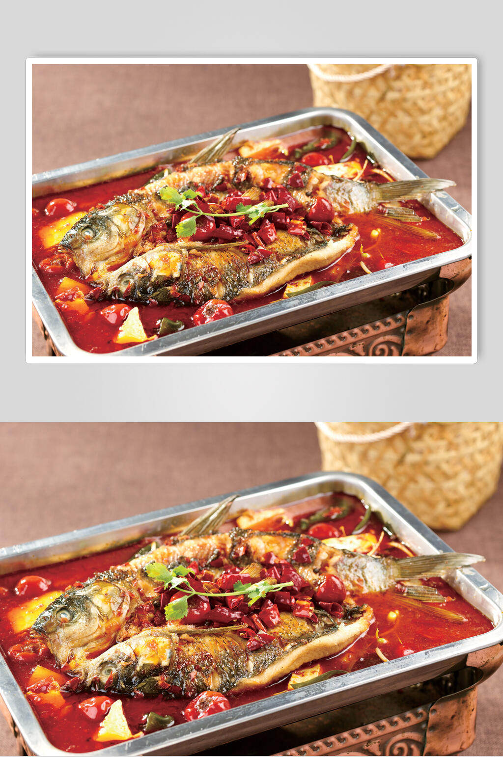 湘菜烤鱼美食图片素材