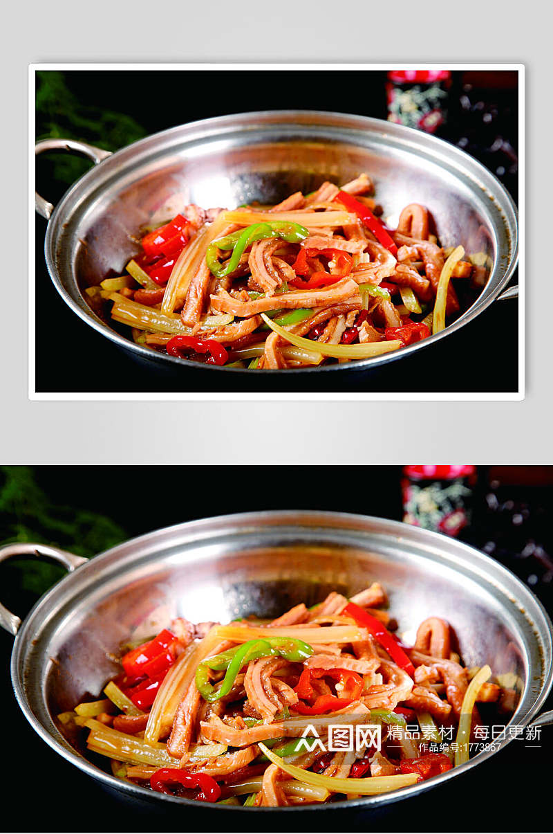 干锅牛肚餐饮食品图片素材