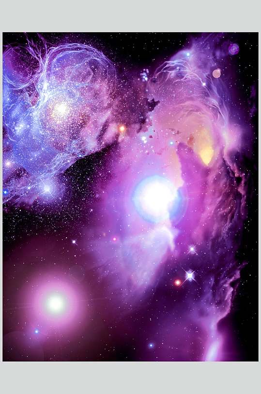 梦幻宇宙星空图片
