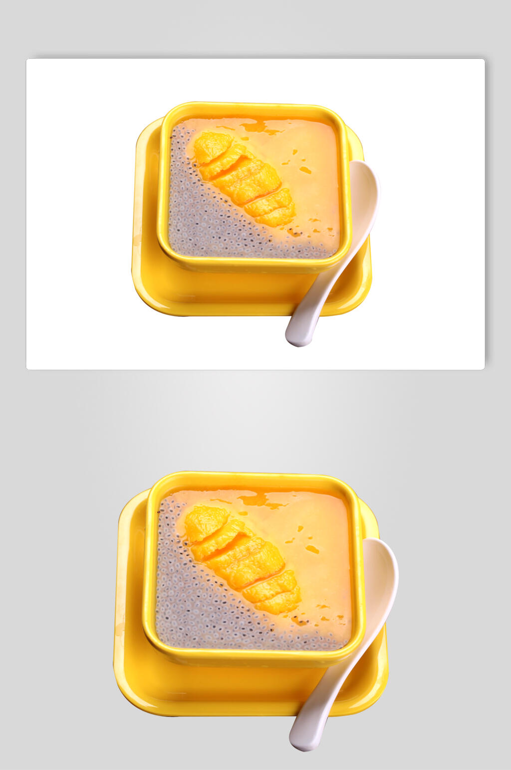 甜品芒果西米露美食摄影图片素材