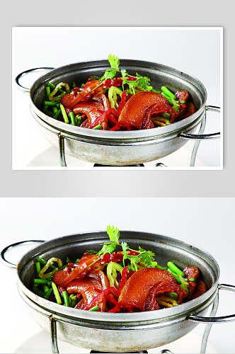 干锅红烧带皮牛肉餐饮食品图片