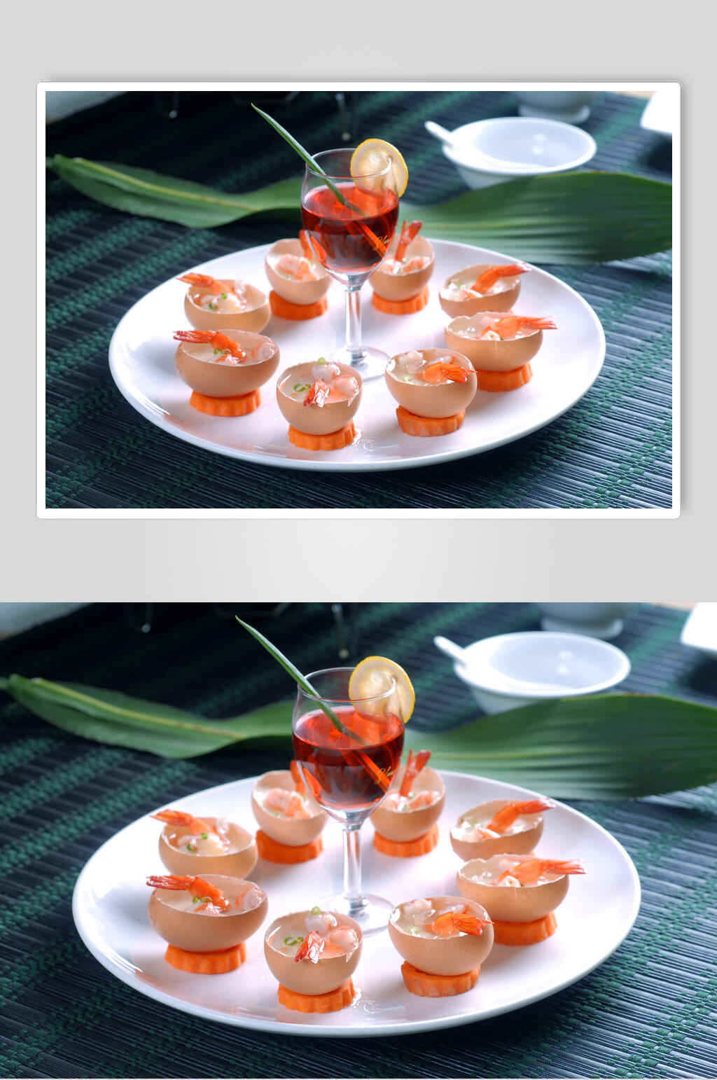 虾仁芙蓉蛋美食摄影图片素材