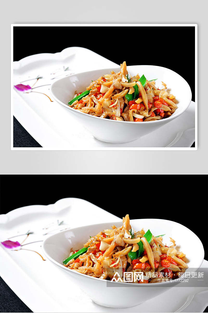湘味河蚌肉美食摄影图片素材