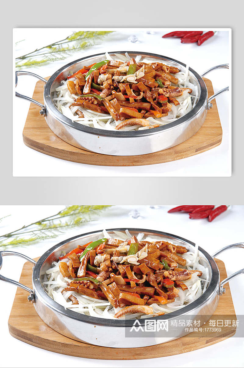 鲜味干锅笋餐饮食品图片素材