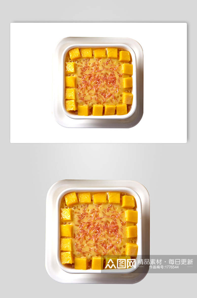 美味甜品芒果西米露食品摄影图片素材