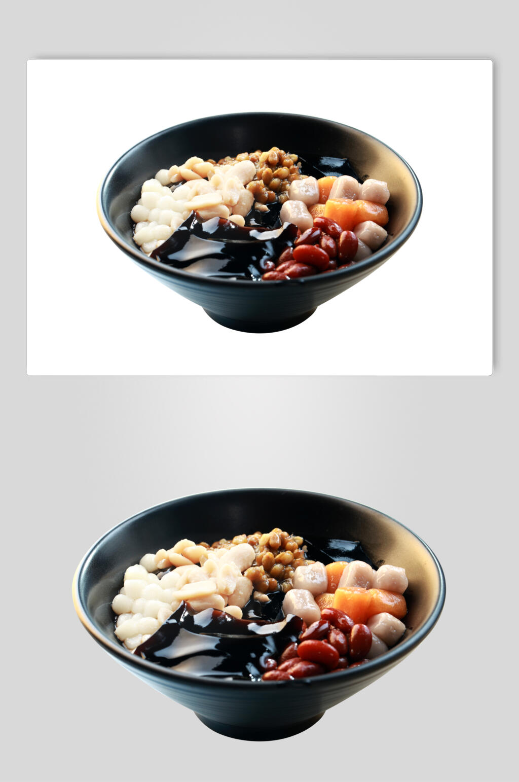 甜品紅豆花生芋圓仙草豆花高清圖片素材